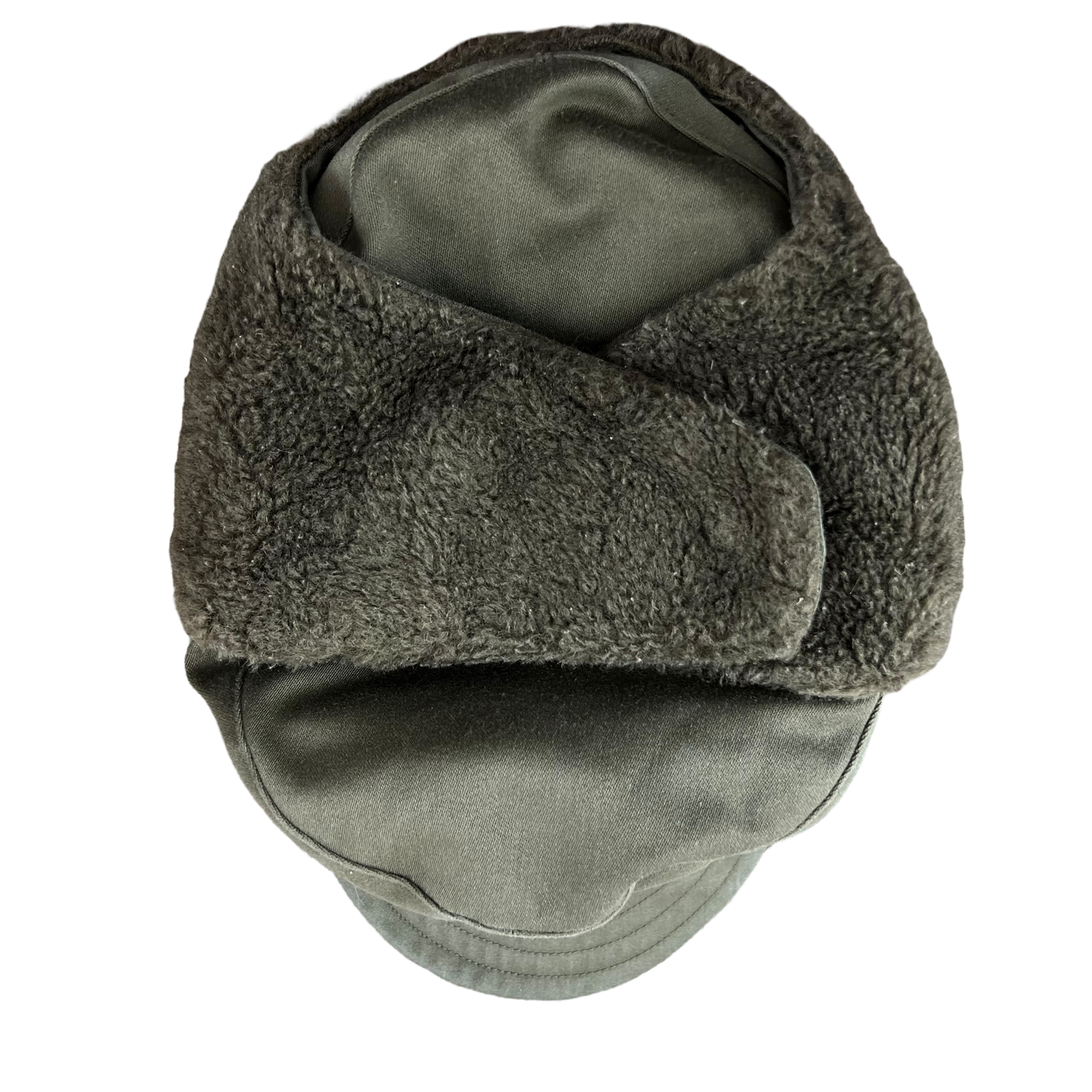Austrian Army Olive Drab Cold Weather Trapper Cap - Medium 58cm