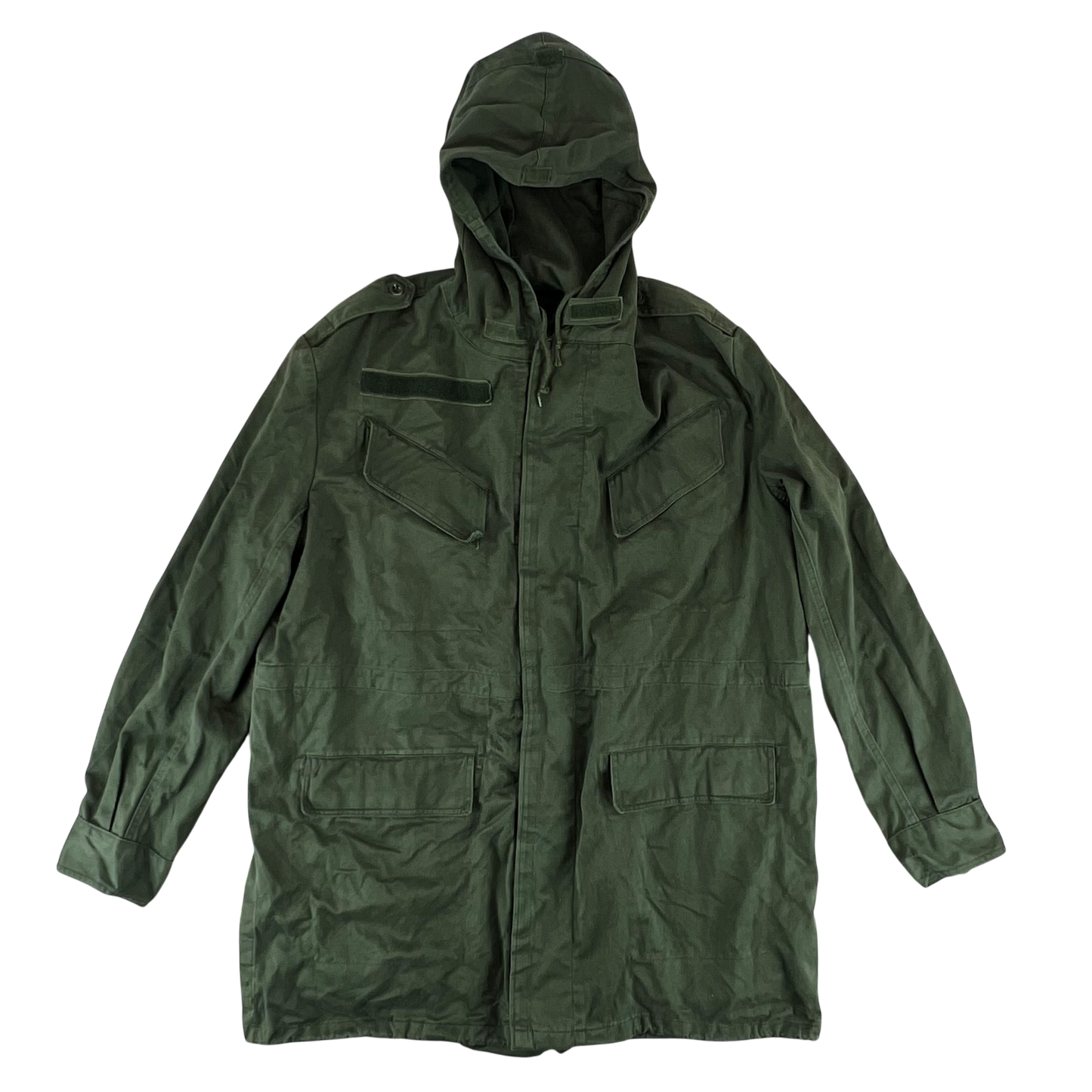 Belgian Army M88 Olive Green Coat - X Large