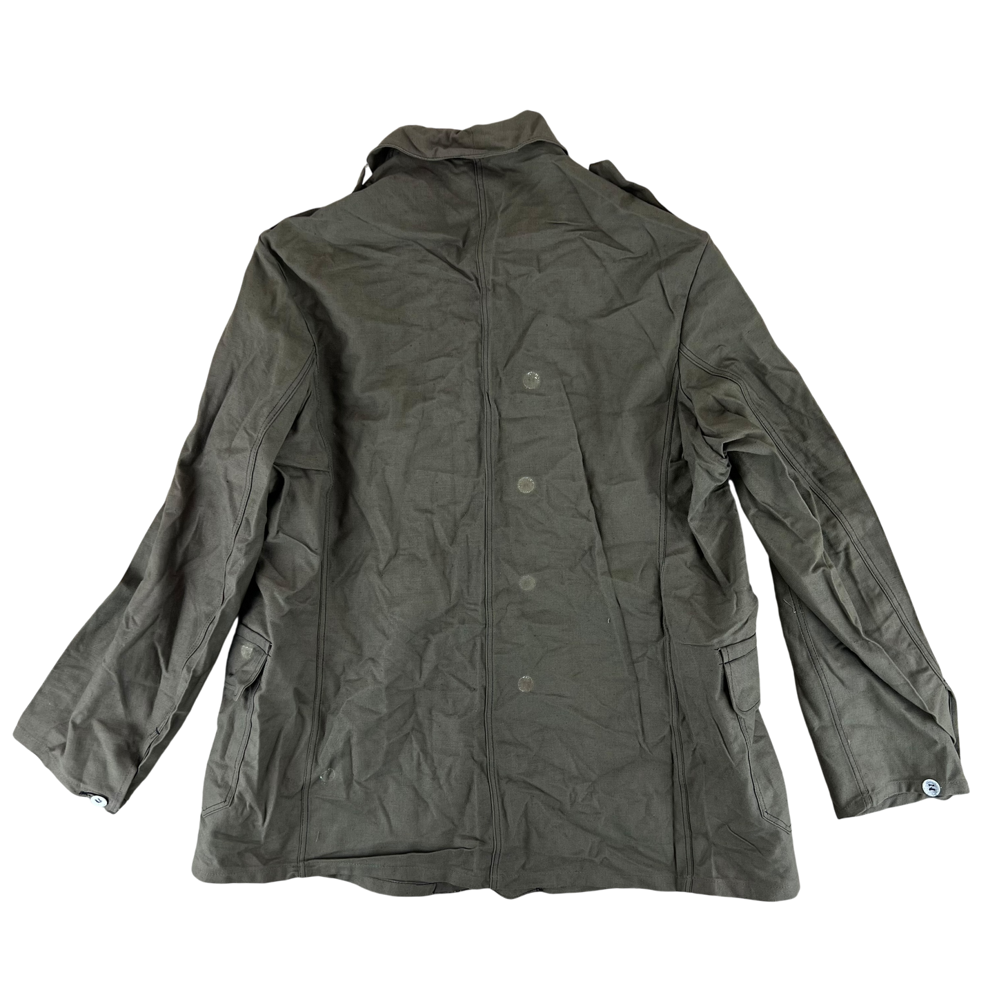 Swedish Army M40 "Grötrock" Brown Work Jacket - Large