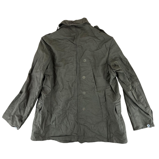 Swedish Army M40 "Grötrock" Brown Work Jacket - Large