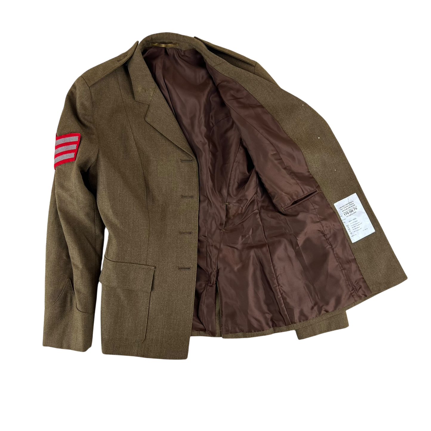 British Army Womens No.2 FAD Dress Jacket - Rifles Regiment - Small 170/100