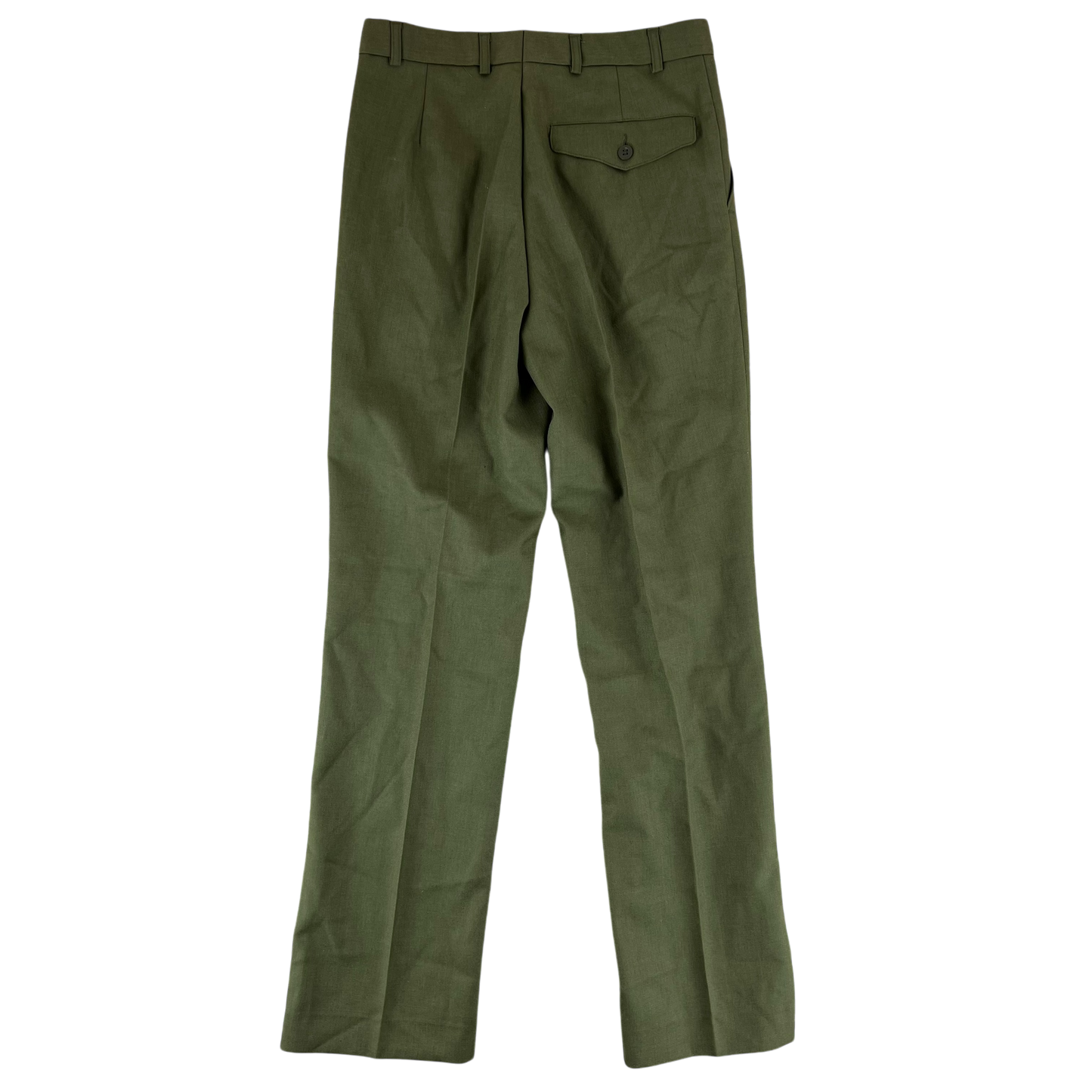 Slovak Army M97 Olive Green Dress Trousers - W28 L30.5