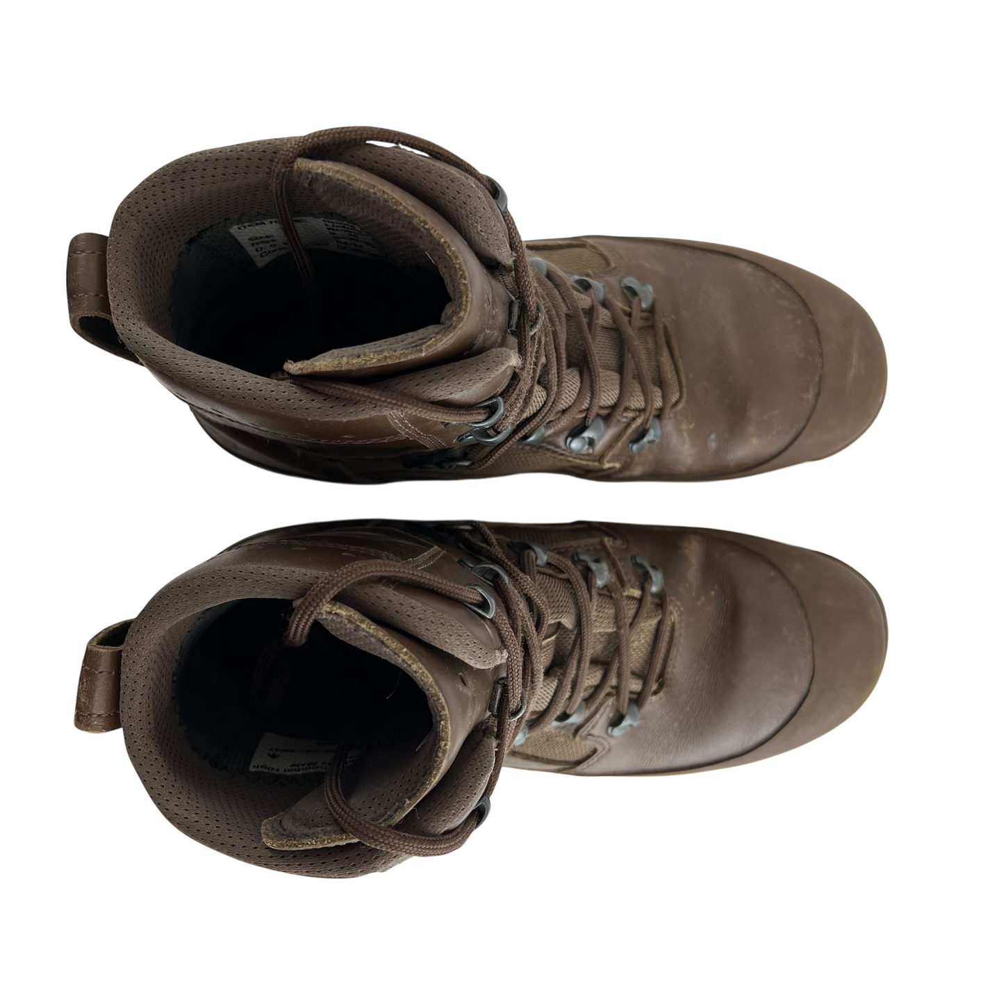 British Army HAIX Brown Combat Boots - Size 9M