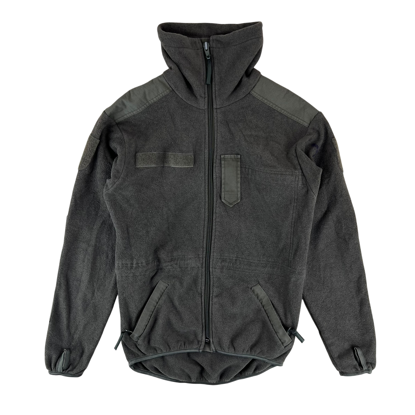 Austrian Army Olive Fleece Cardigan - Small 88-92 III/IV