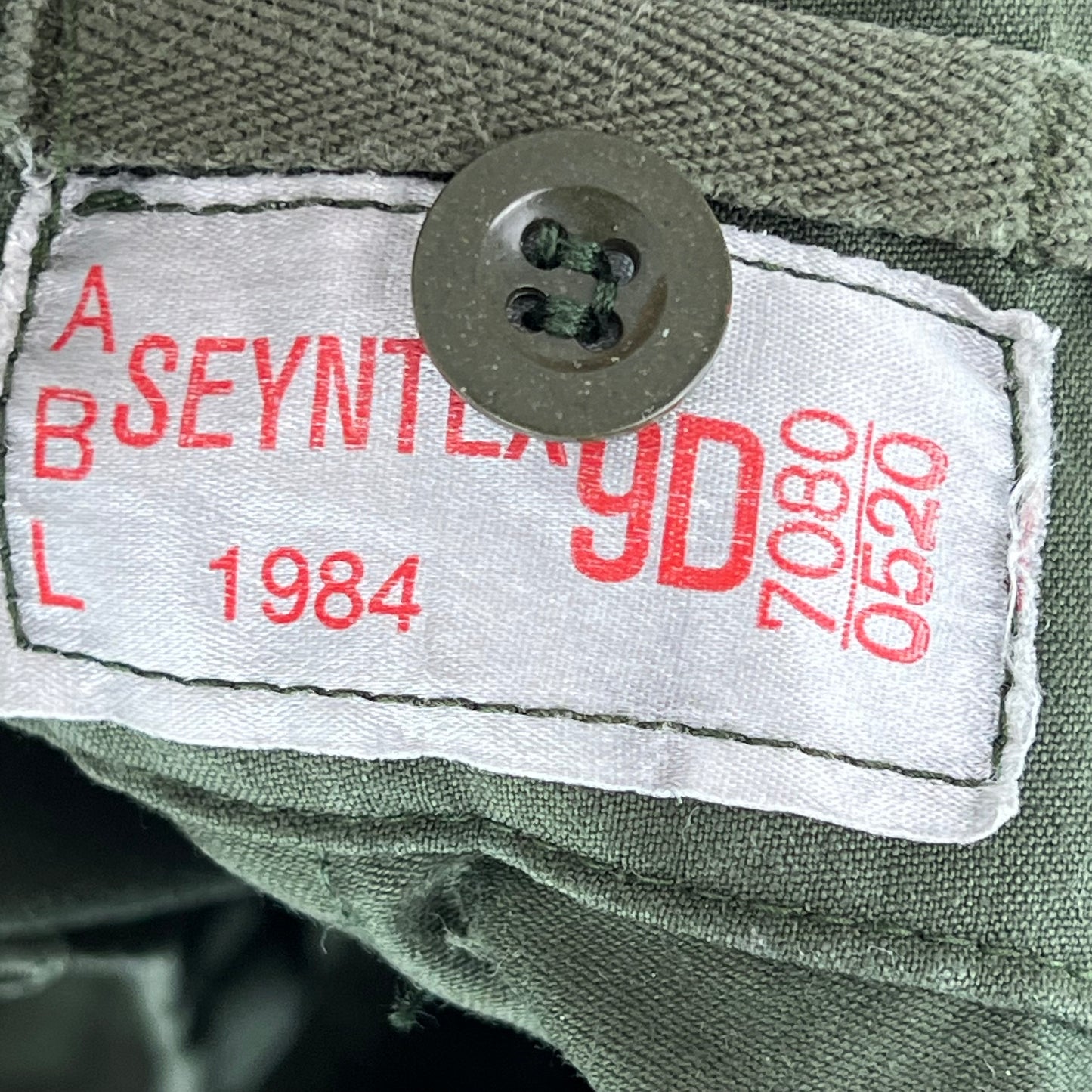 Belgian Army M64 Olive Green Trousers - W45 L29