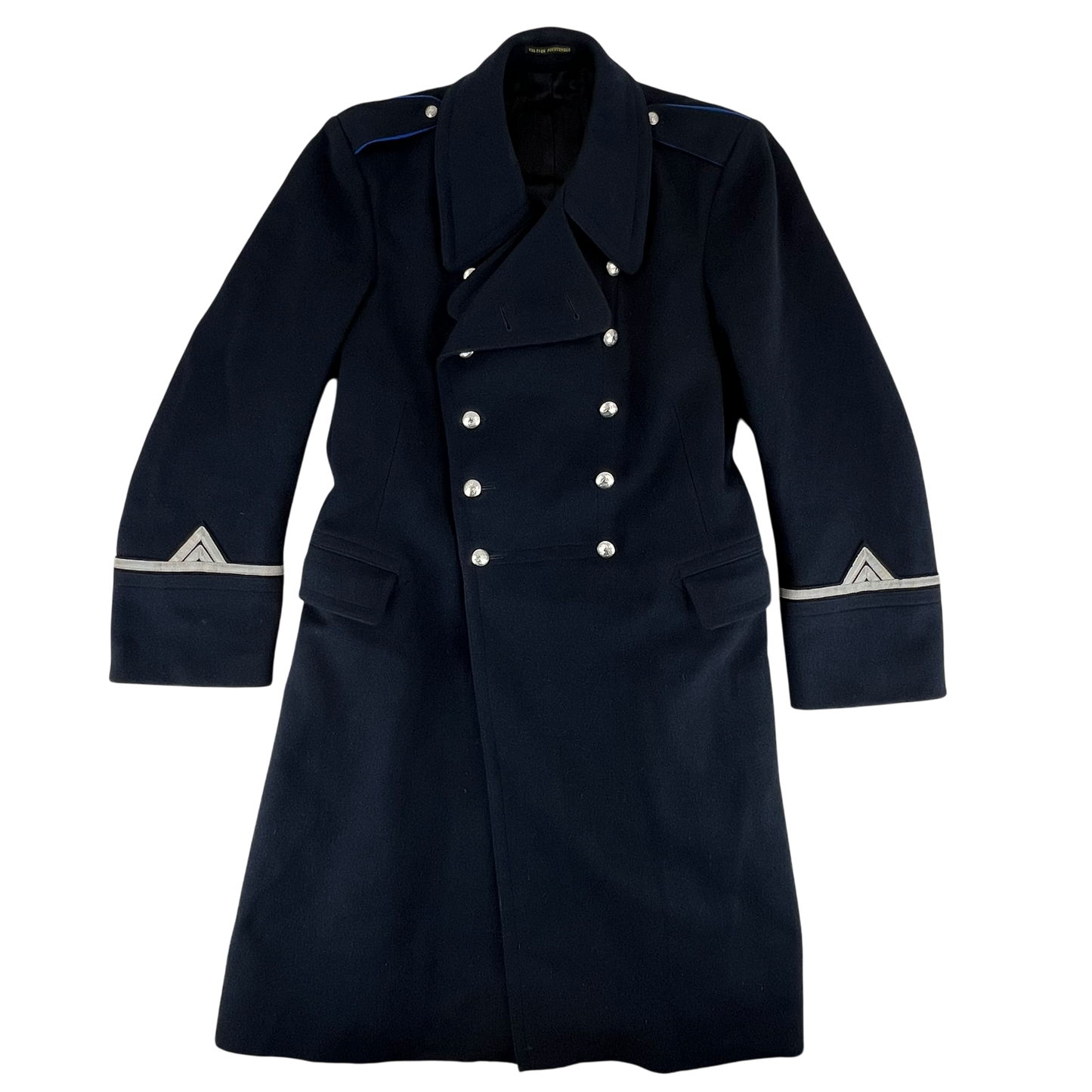 Finnish Police M41 1960s Wool Greatcoat - Large
