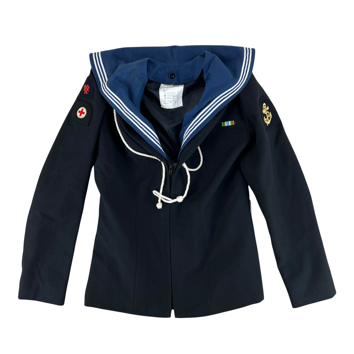 British Royal Navy Women's Class II Jumper Sailor's Top - Medium 92L