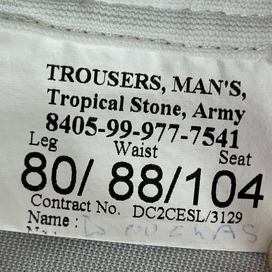 British Army No. 6 Dress Uniform Trousers - W34 L29