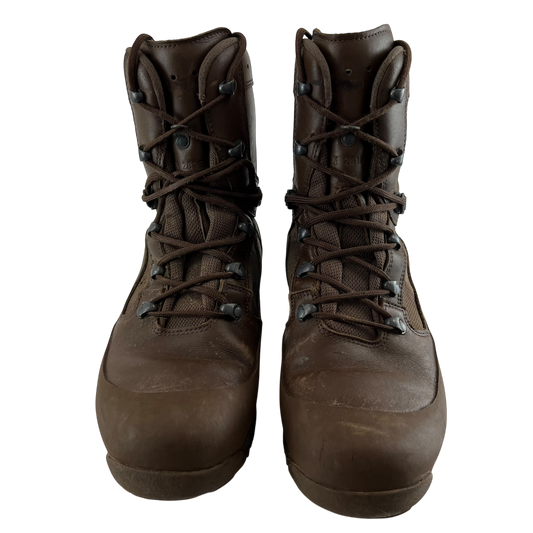 British Army HAIX Brown Combat Boots - Size 9M