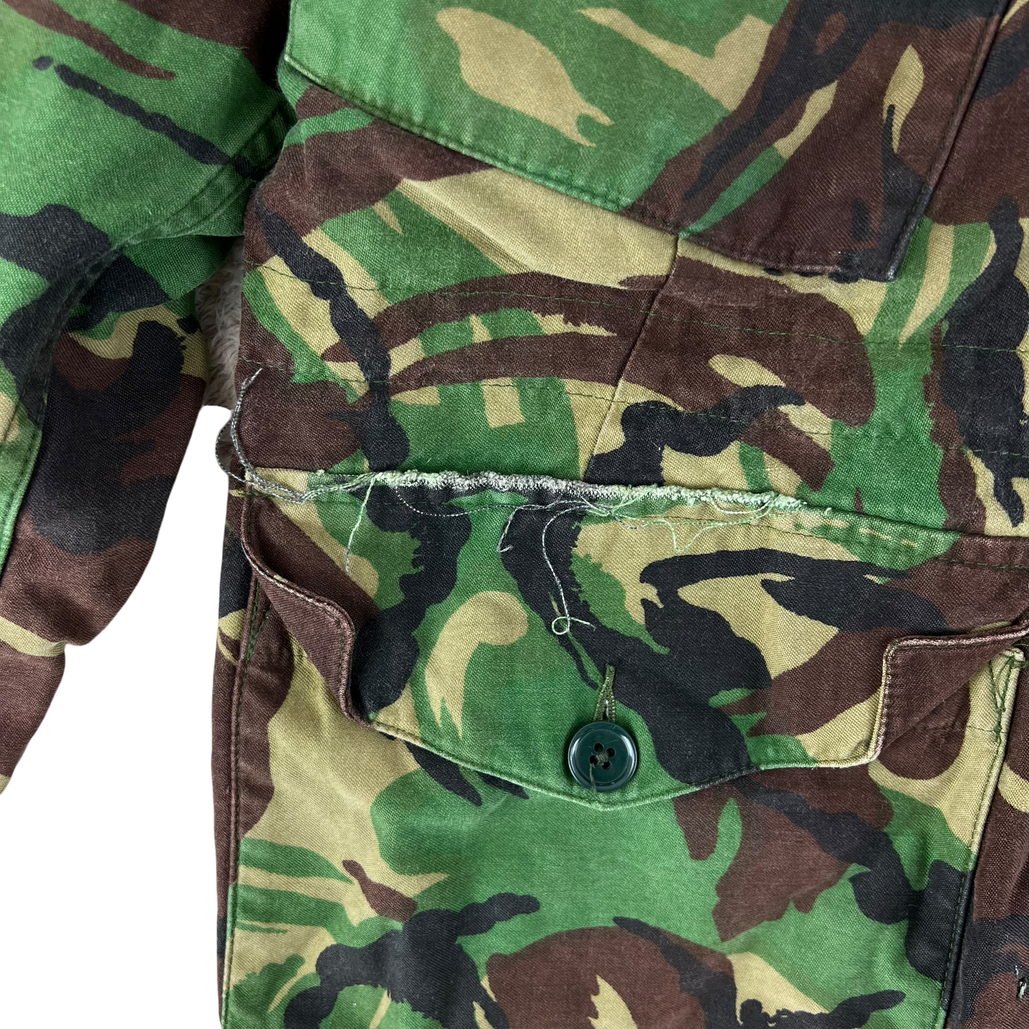 British Army 85 Pattern Woodland DPM Camo Combat Smock - Medium SIZE 2