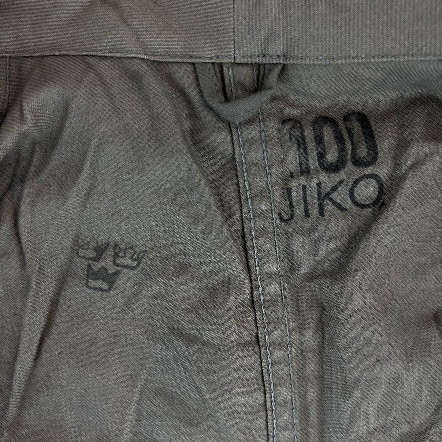 Swedish Army M40 "Grötrock" Brown Work Jacket - Medium