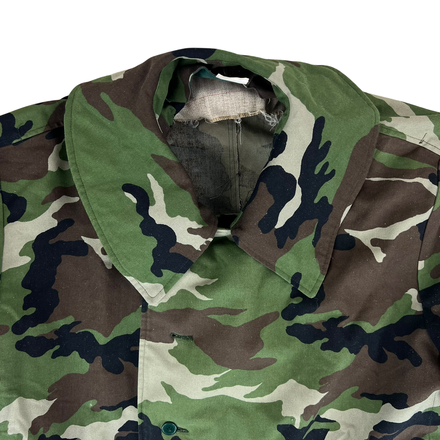 Slovak Army M97 Camouflage Dispatch Trench Coat - XXX Large