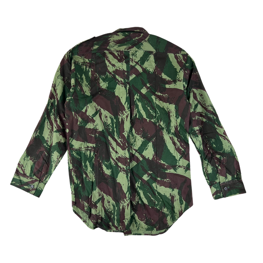 Portuguese Army M63 Lizard Camouflage Long Sleeve Shirt - Small