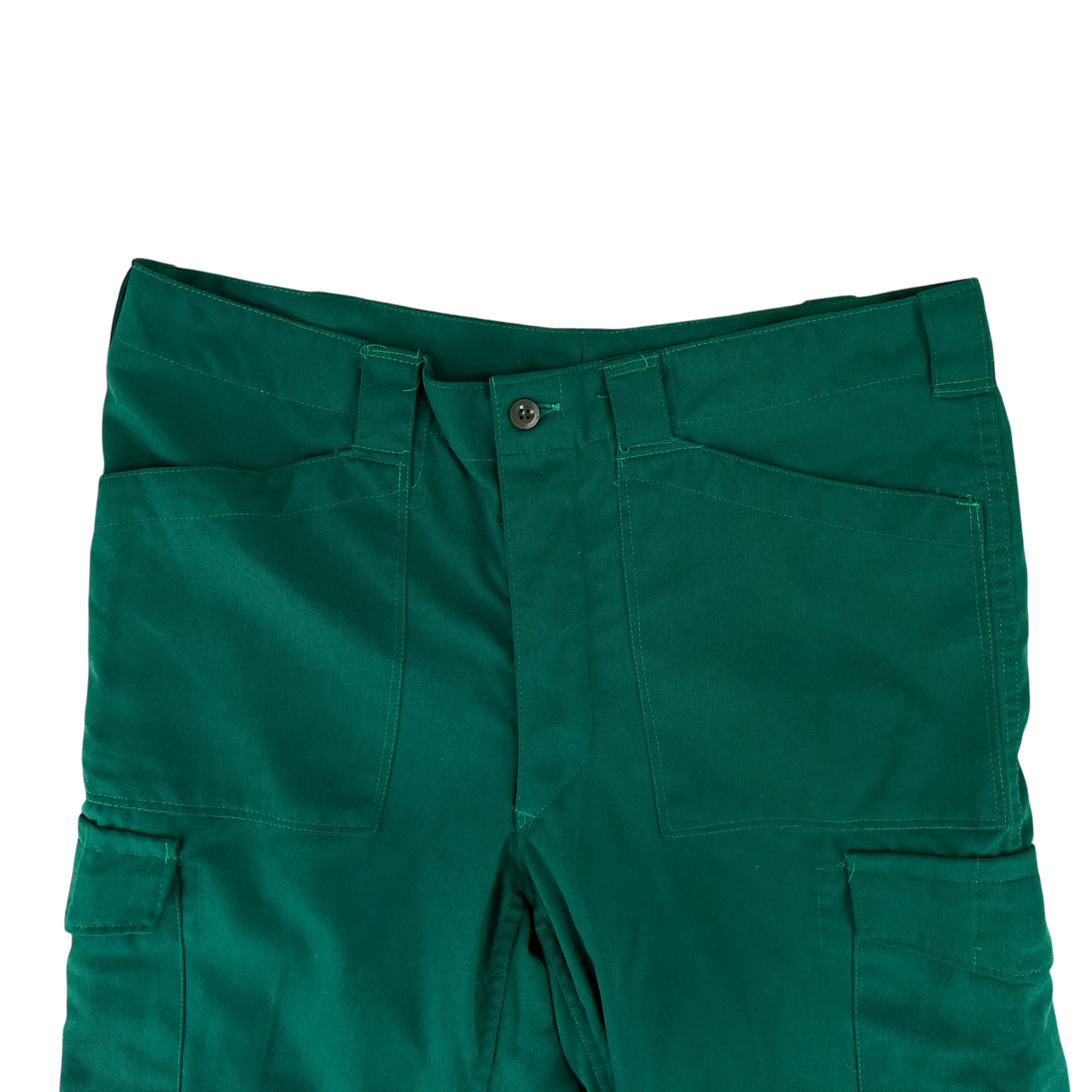 Austrian Army Green Blue Fatigue Trousers - W39 L29