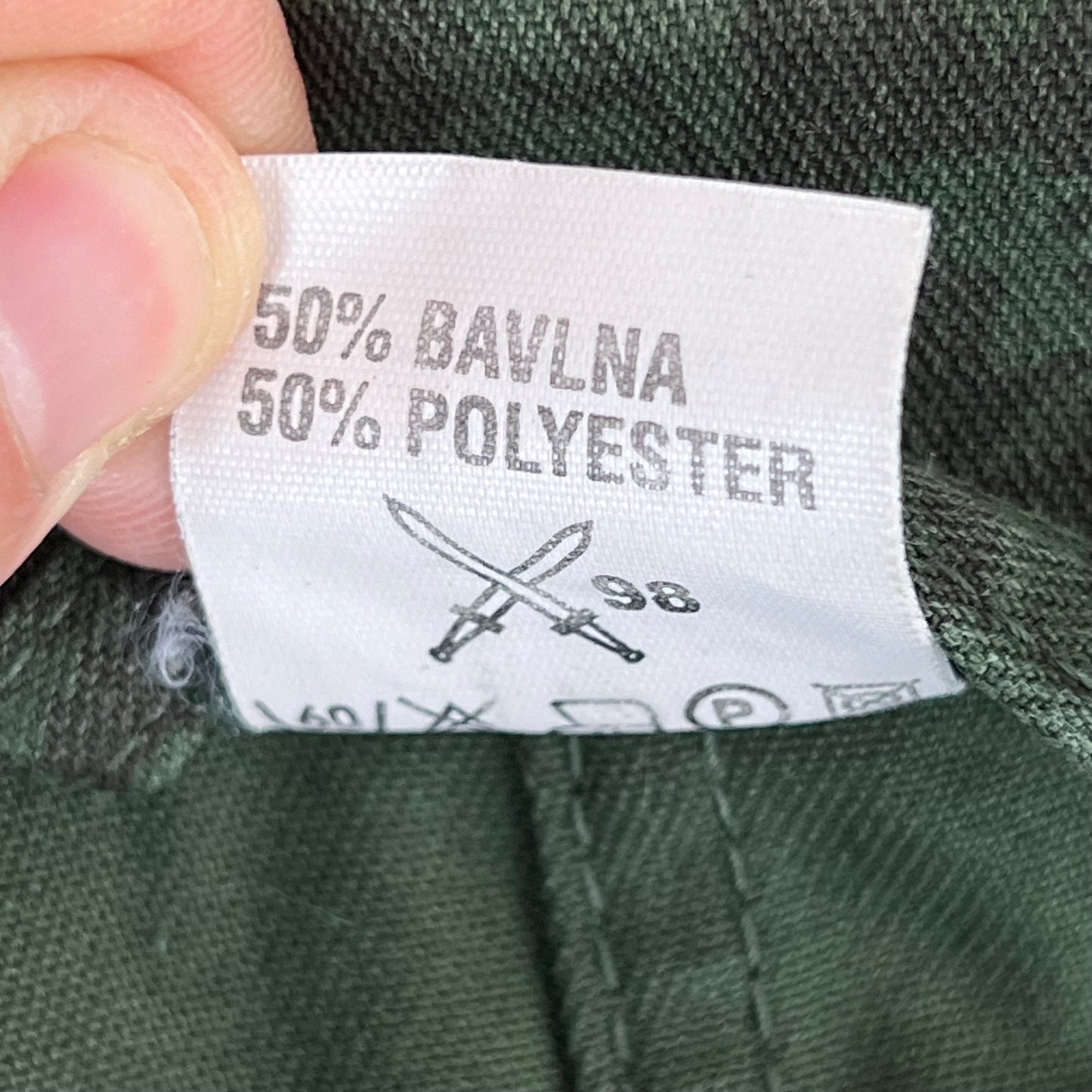 Czech Army Vz.92 Camouflage Work Uniform Jacket - Large