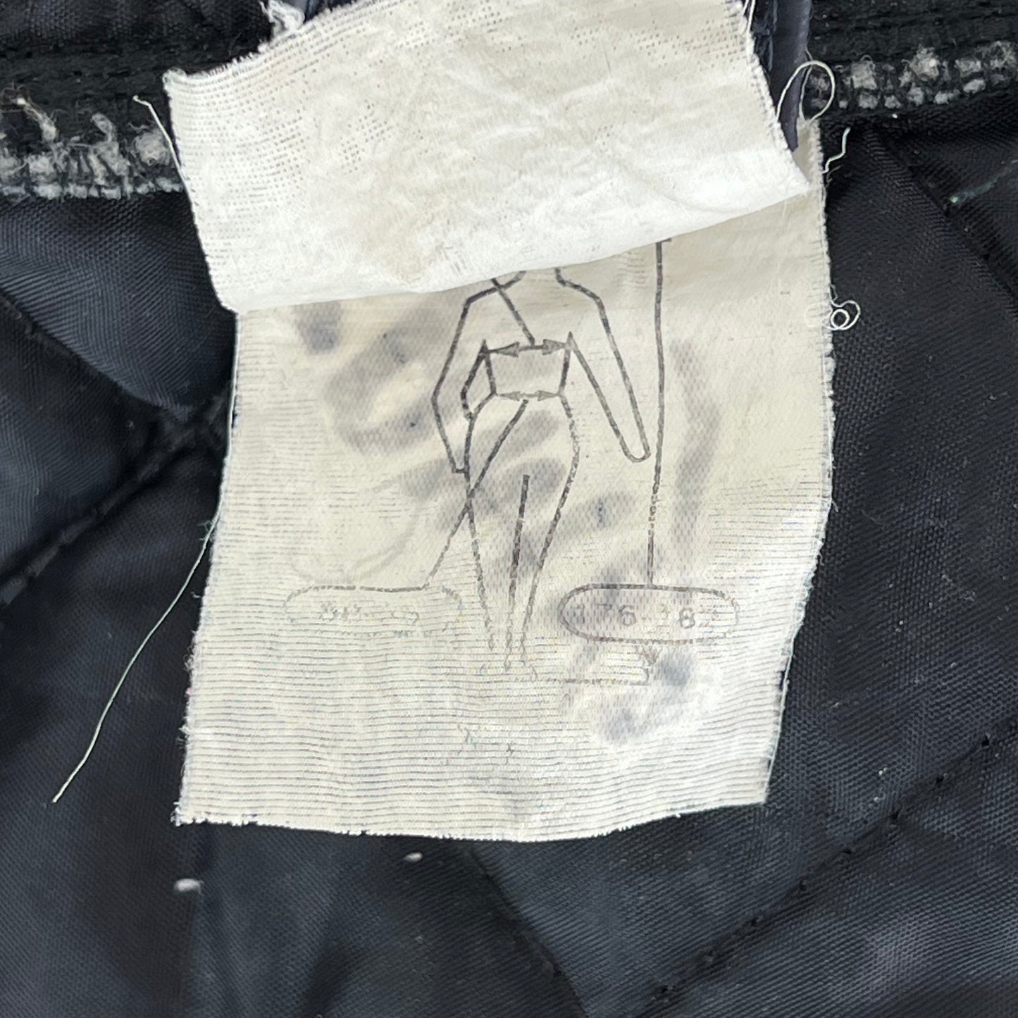 Dutch Army MoD Black Cold Weather Jacket / Jacket Liner - X Large