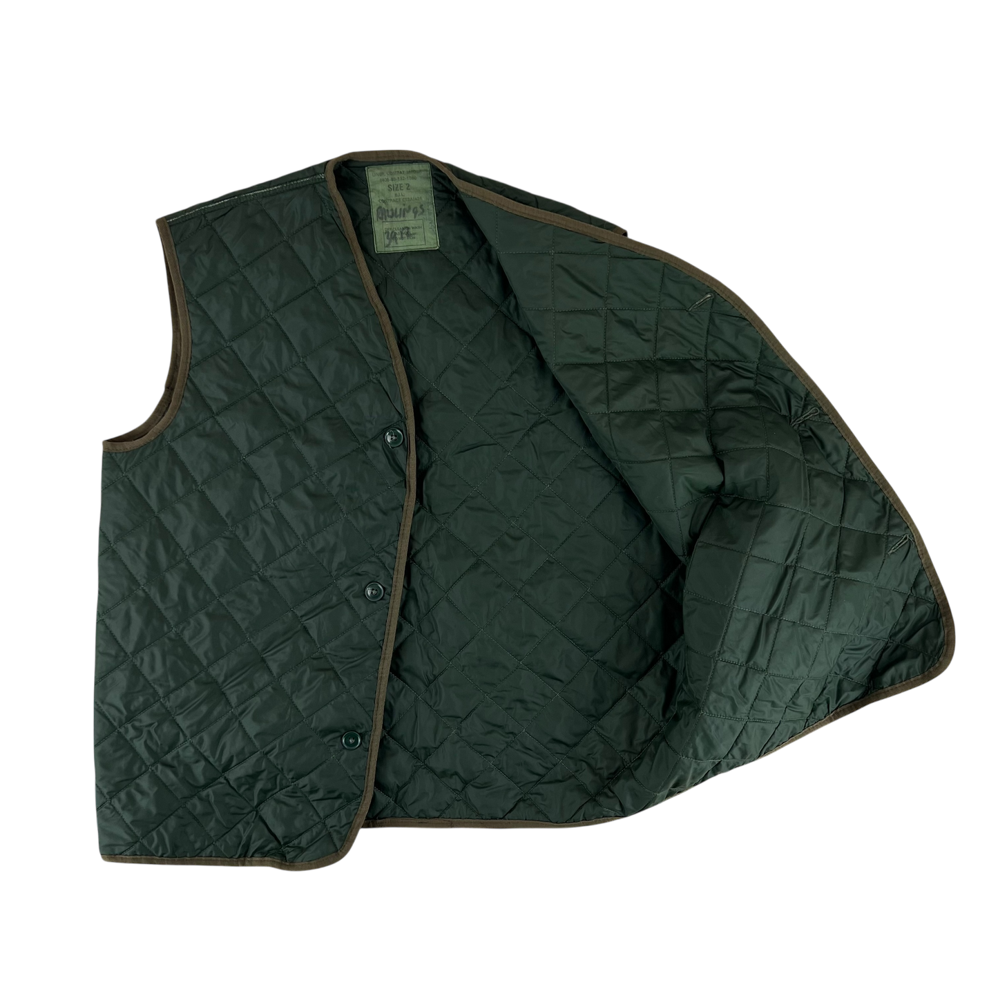 British Army Cold Weather Jacket Gilet Liner - Large