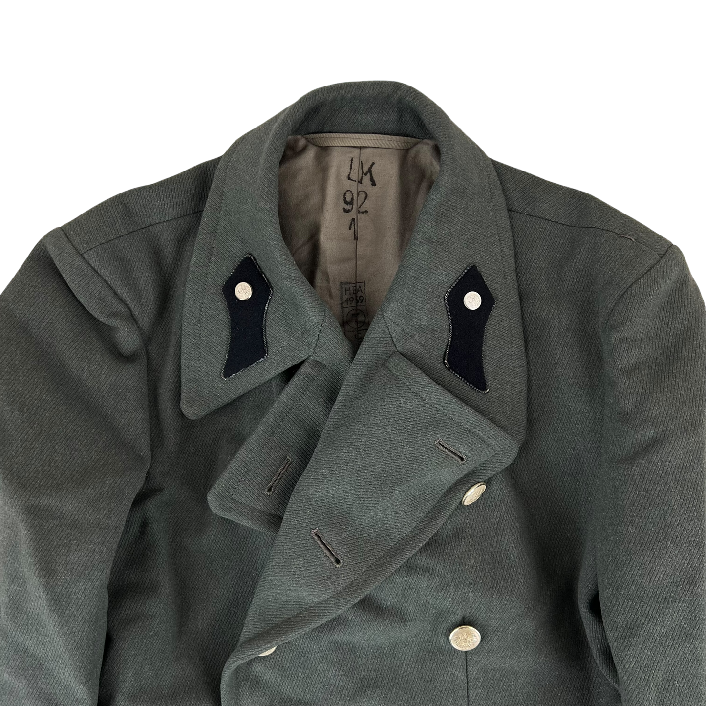 Austrian Army Officer's Greatcoat 1959 Field Grey - Medium