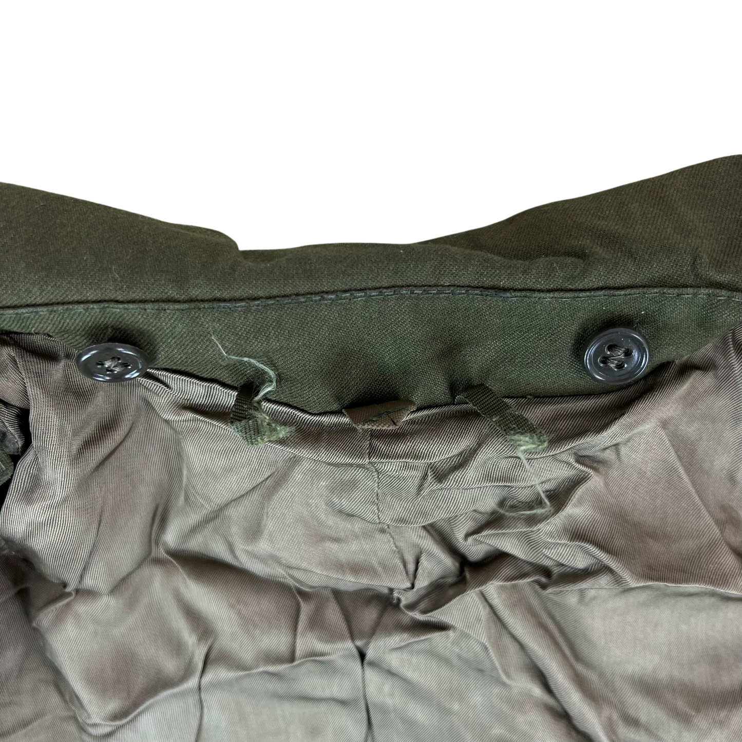 Czechoslovak Army M85 Guard's Coat Olive Green - Medium