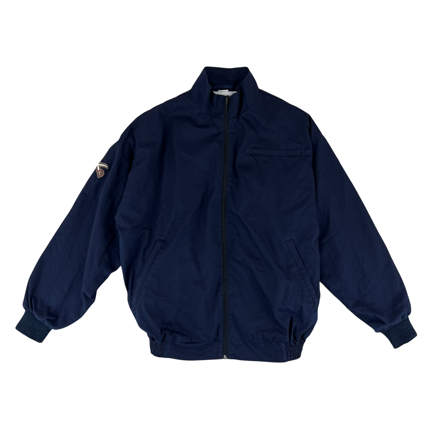 British Army / Tri-Services Navy Blue PTI Tracksuit Top Jacket - Medium 160/100