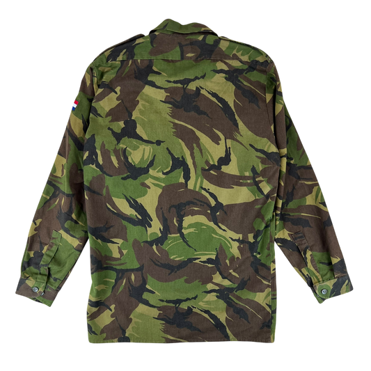 Dutch Army Field Shirt DPM Woodland Camouflage Long Sleeve - Medium
