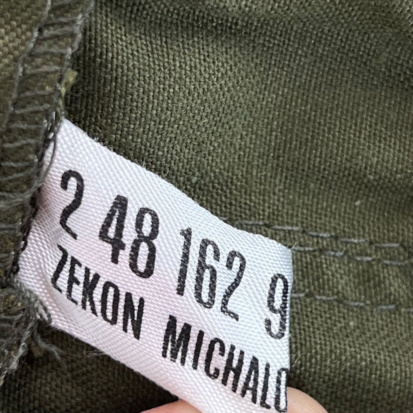 Czechoslovak Army M85 Women's Olive Green Trousers - W31 L30.5