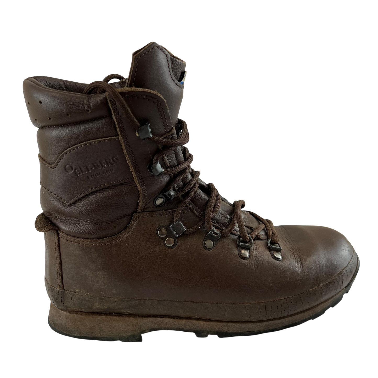 British Army Altberg Defender Brown Combat Boots - Size 7M