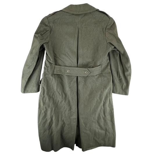 Italian Army 50s Officer's Khaki Greatcoat - X Large