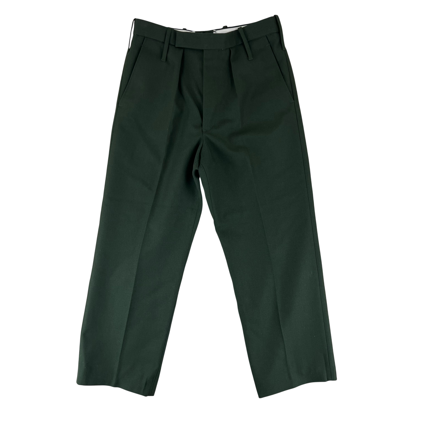 British Army Barrack Dress Green Trousers - W30 L27.5