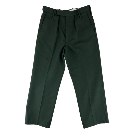 British Army Barrack Dress Green Trousers - W30 L27.5