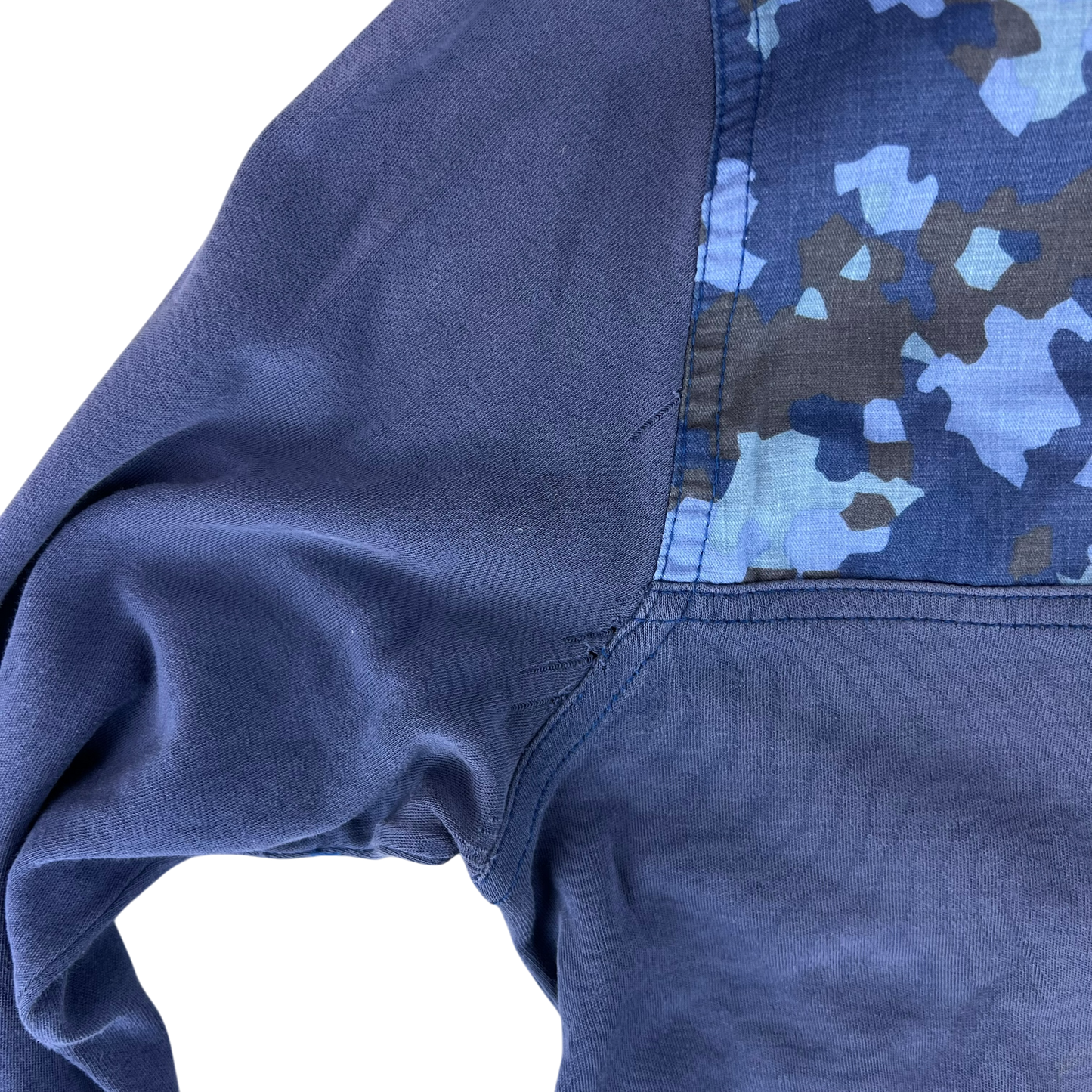 Romanian Navy M2017 Blue Camouflage Polo Top - Large