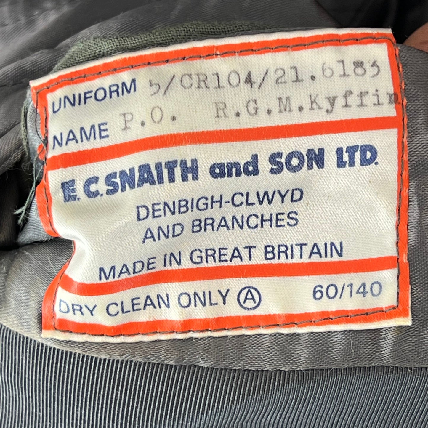 British RAF No. 5 Mess Dress Jacket - Medium