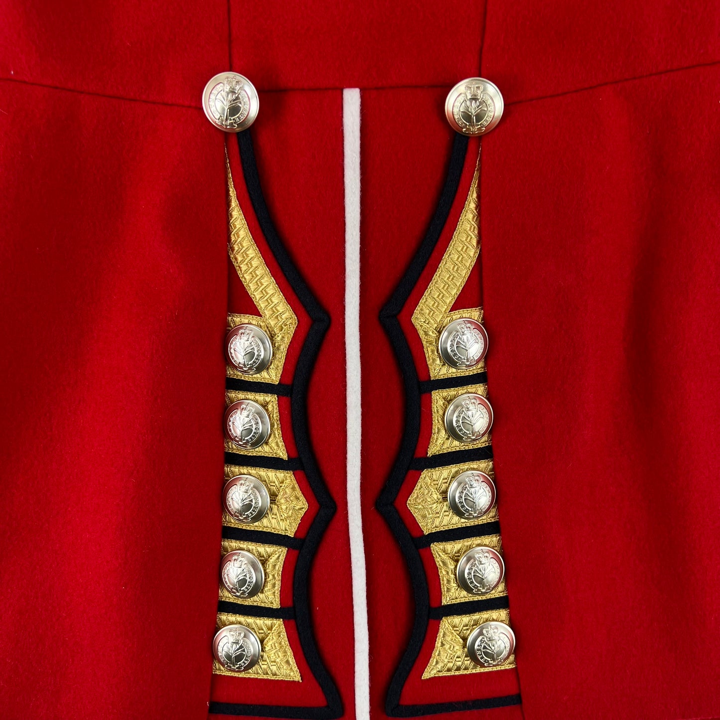 British Army RHQ SGTS Bandsman's Tunic Jacket - Welsh Guards - Medium