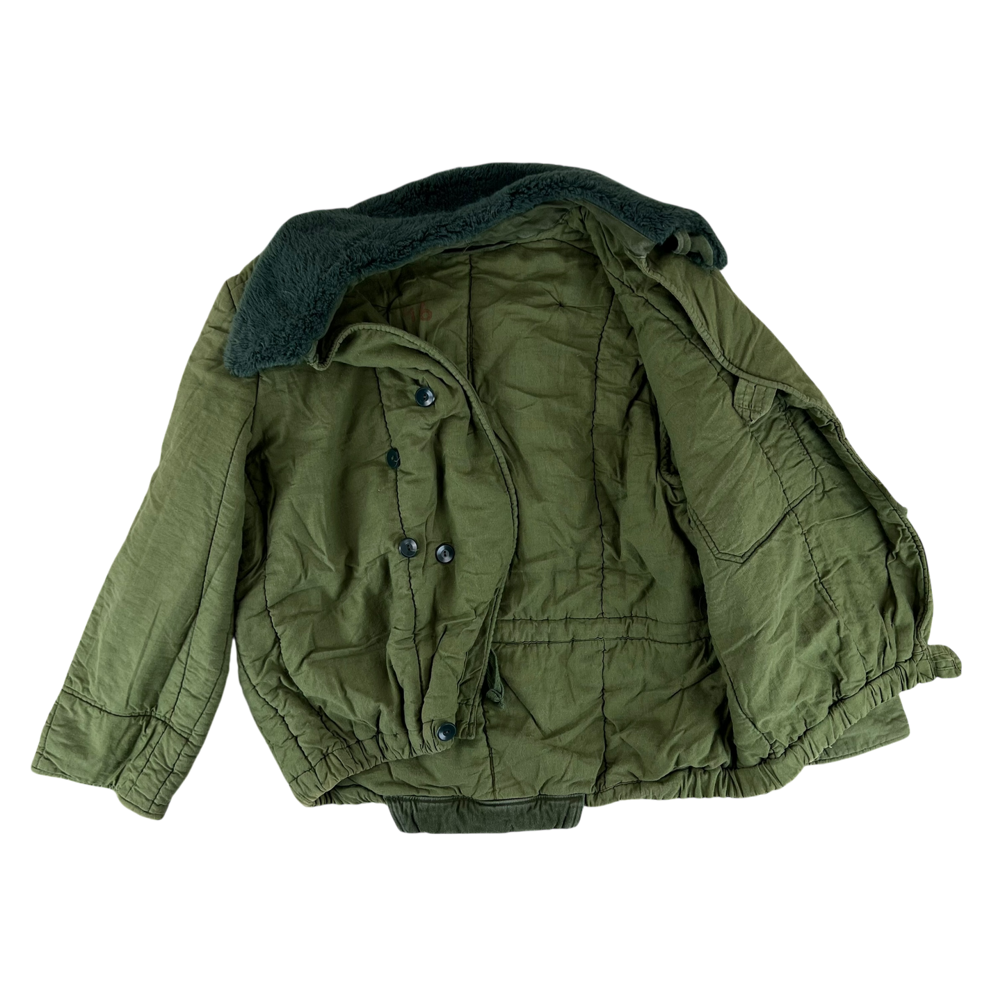 Hungarian People's Army Cold Weather "Tank" Jacket Liner - Medium