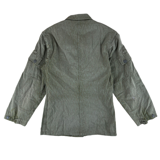 East German Army NVA DDR Raindrop Strichmuster Camouflage Jacket - Medium m44