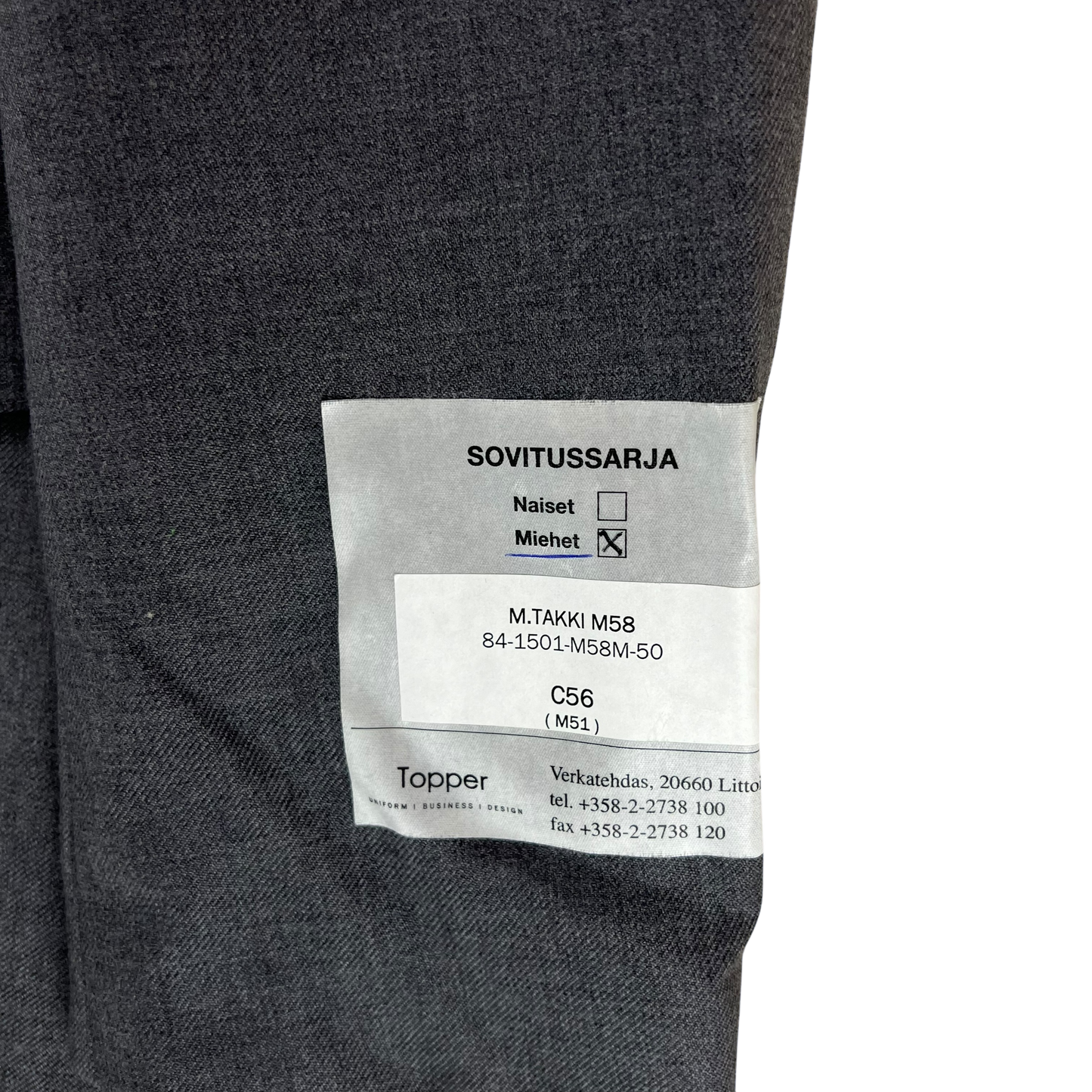 Finnish Army M83 Dress Jacket - X Large Slim