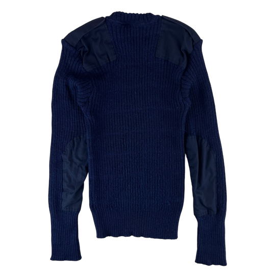 British Royal Navy Wool Crew Neck Pullover Jersey Jumper - Medium 100cm