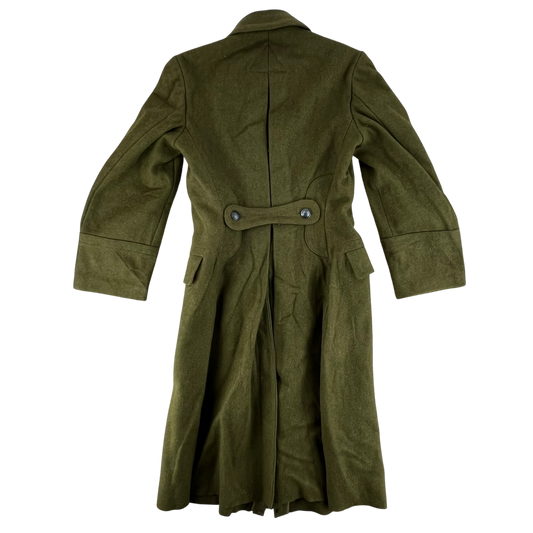 Romanian People's Army 70s Khaki Wool Greatcoat - Small
