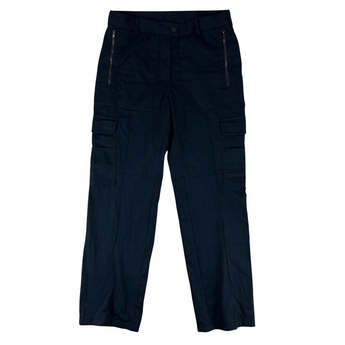 British Police Women's MoD Black Utility Trousers - W32 L31.5