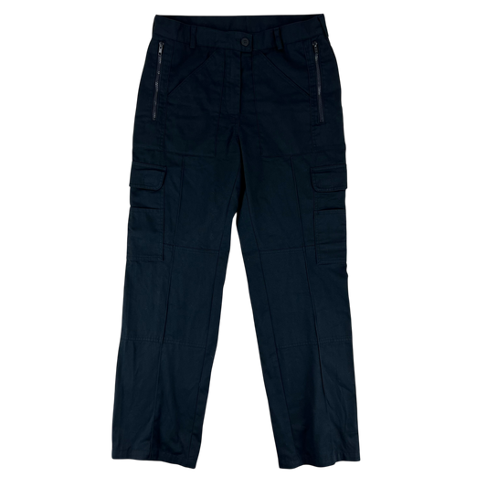 British Police Women's MoD Black Utility Trousers - W32 L31.5