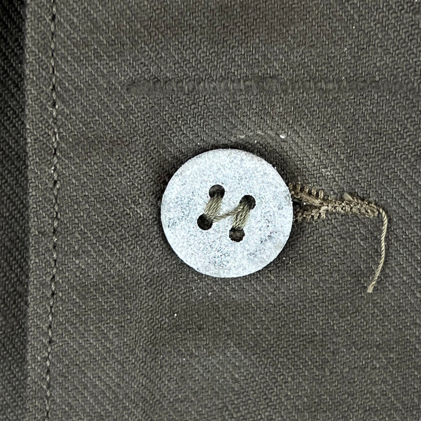 Swedish Army M40 "Grötrock" Brown Work Jacket - Medium