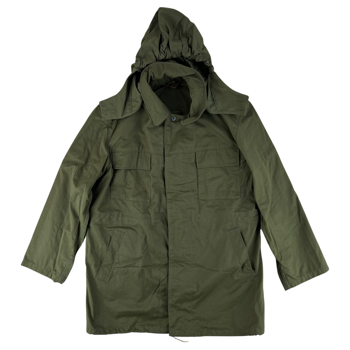 Czechoslovak Army M85 Field Parka Olive Green w/ Hood - Large 172/106