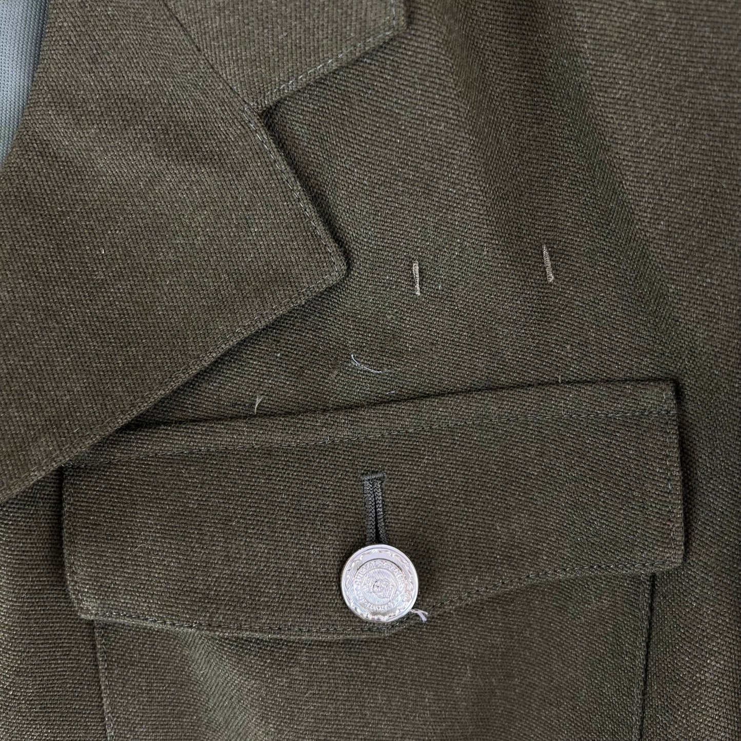 British Army 1980 Pattern No. 2 Olive Green Dress Jacket - RLC - Large 176/108