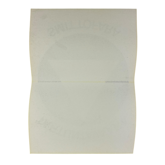 Finnish Army M64/65 Warning Sign - "Risk of Infection"