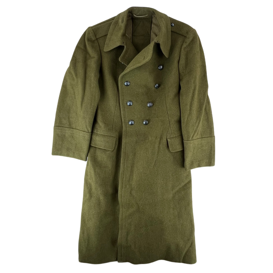 Romanian People's Army Khaki Wool Greatcoat - Medium