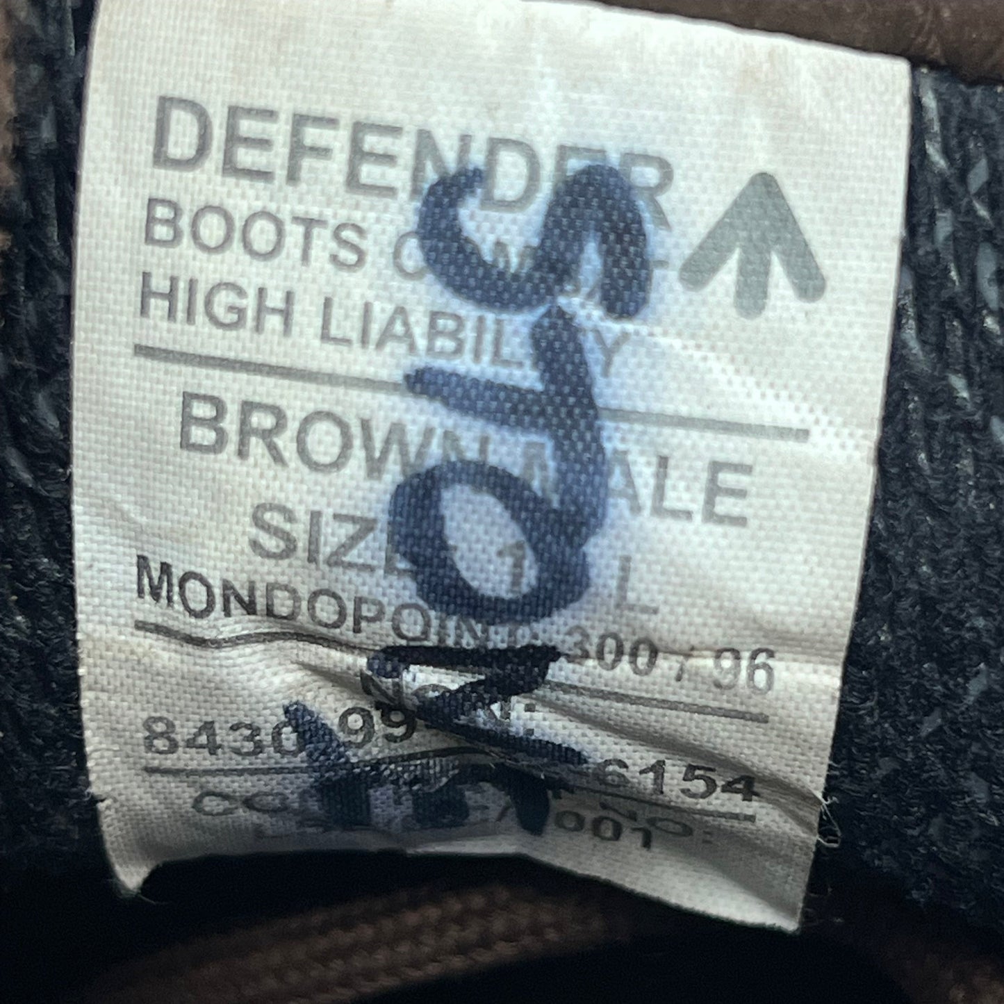 British Army Altberg Defender Brown Combat Boots - Size 10L