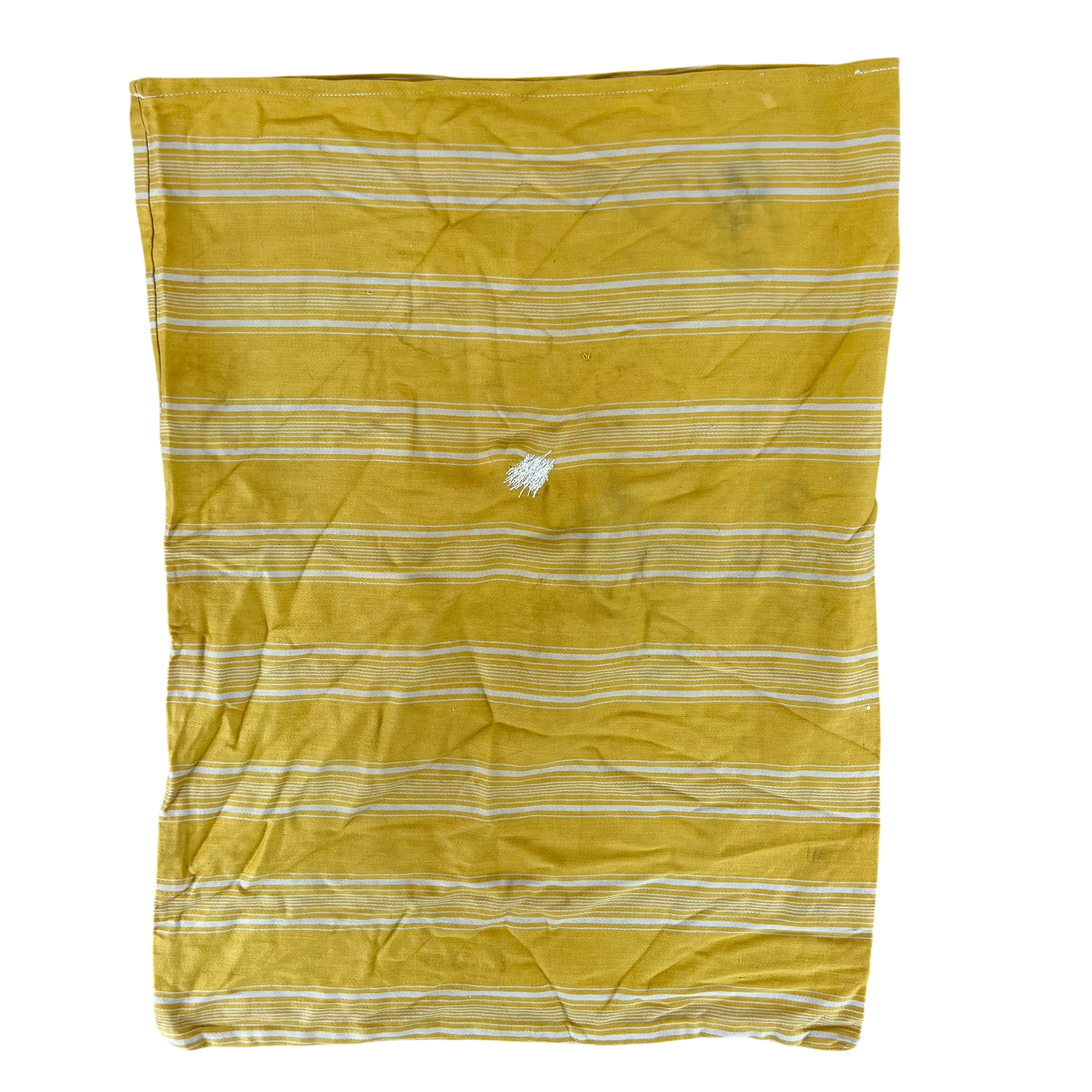 Finnish Army WW2 Pillow Case - Yellow Stripe Pattern