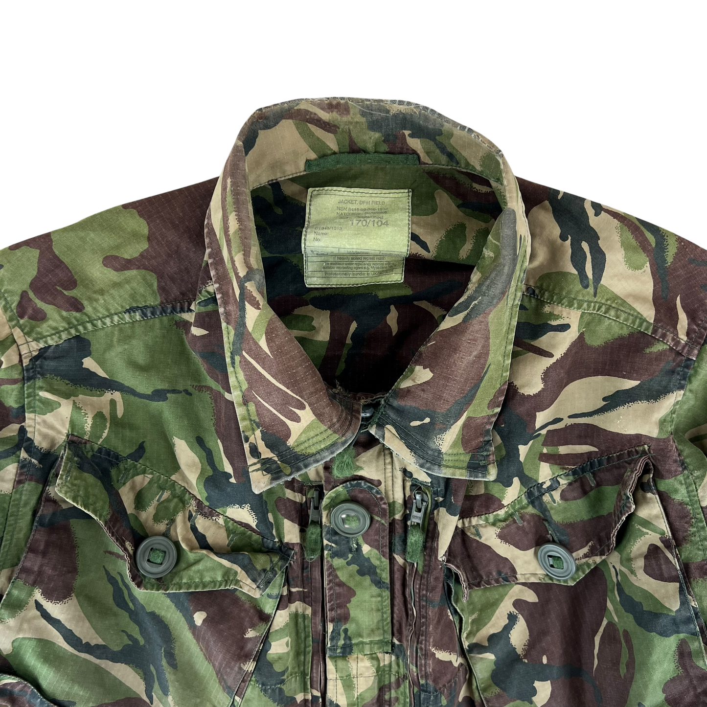 British Army S95 DPM Woodland Camo Field Jacket - Medium 170/104