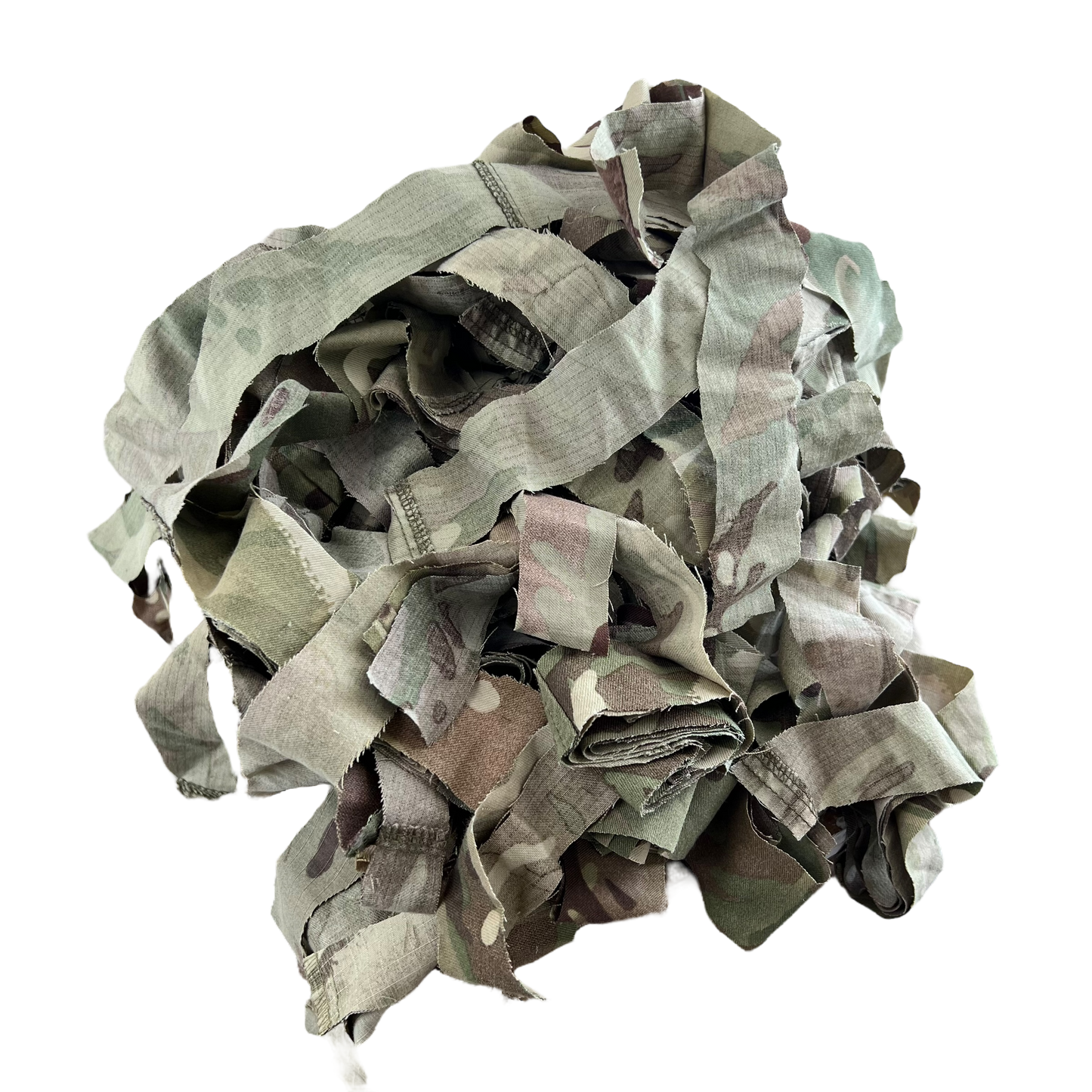British Army MTP Camouflage Scrim Garnish Pack - 1KG Bulk Pack