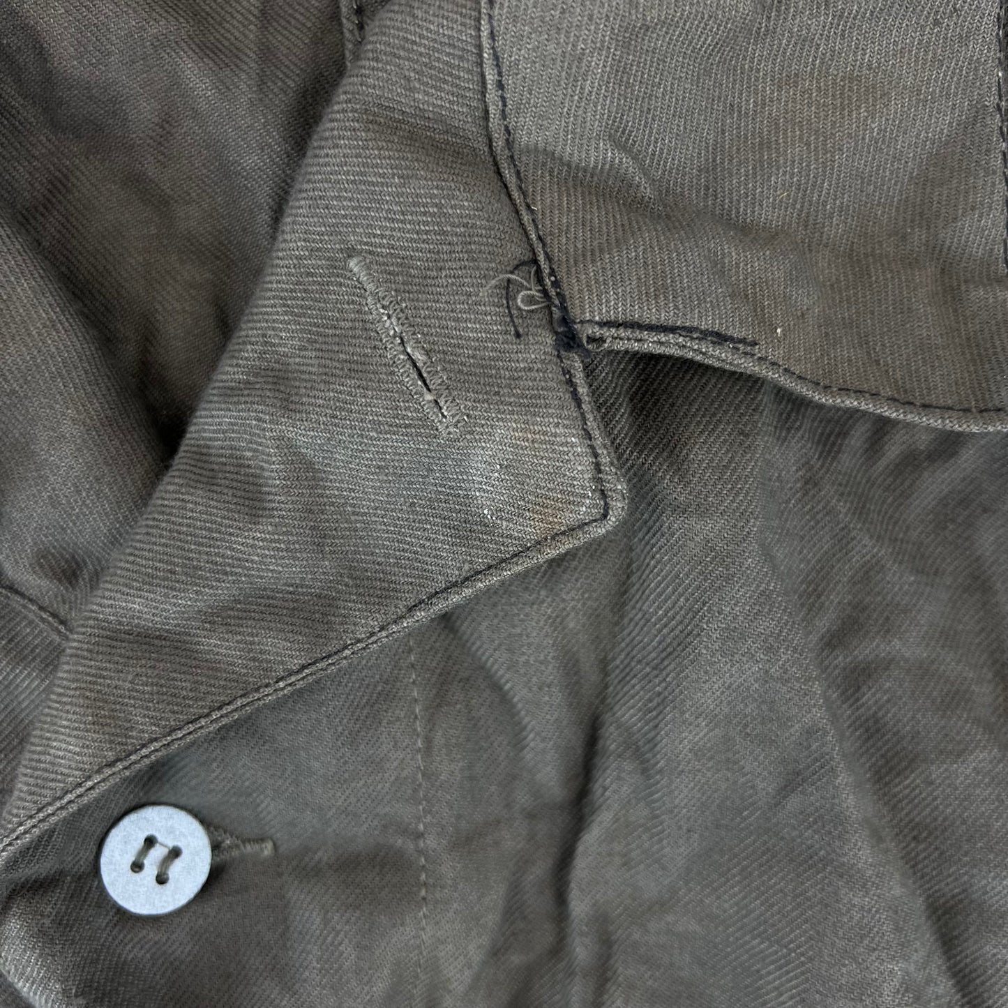 Swedish Army M40 "Grötrock" Brown Work Jacket - Large